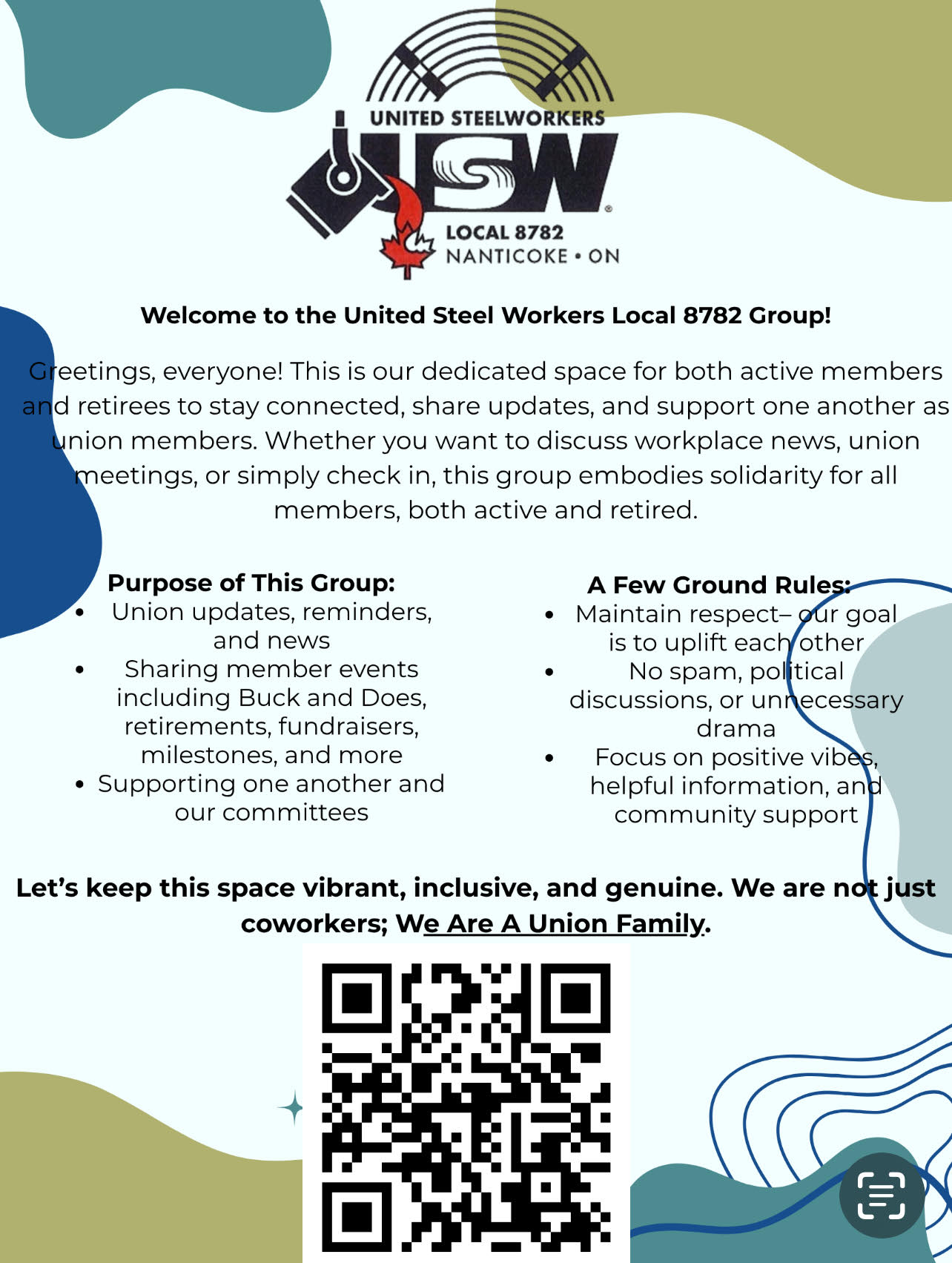 me to the USW Local 8782 Facebook Group